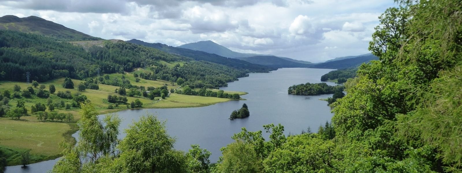 Photograph of Loch Tummel in Perth and Kinross, Scotland.