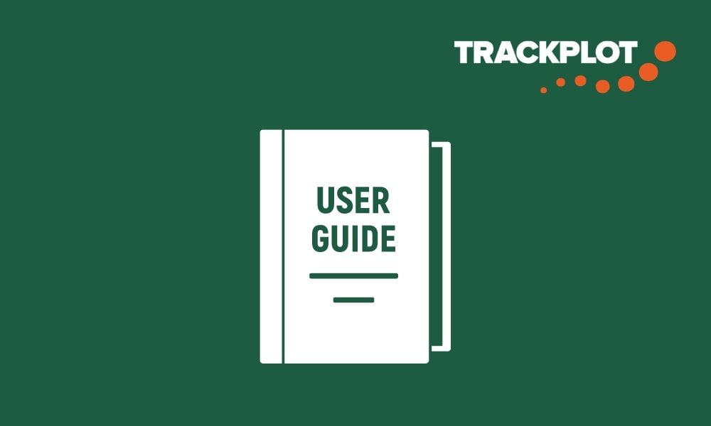 Icon depicting a Trackplot website User Guide in the Resources section.