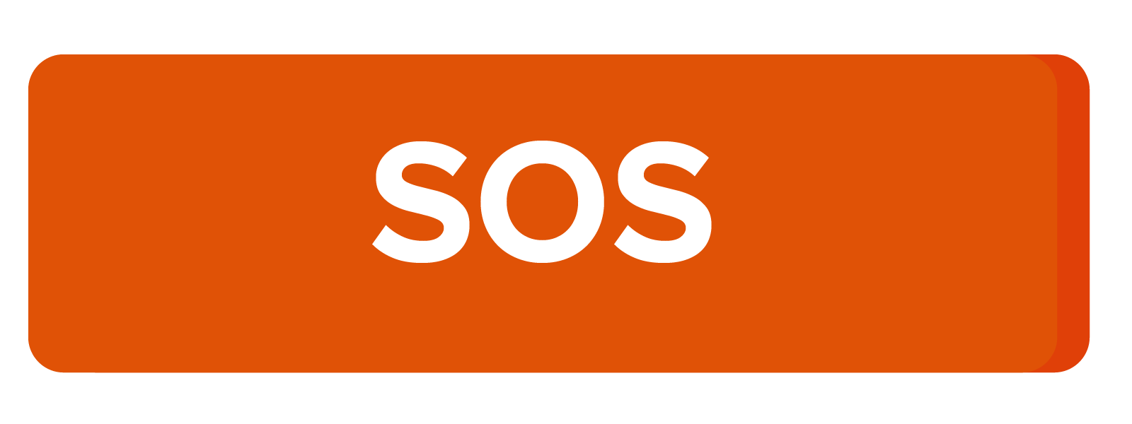 Image showing the letters SOS to indicate an emergency.