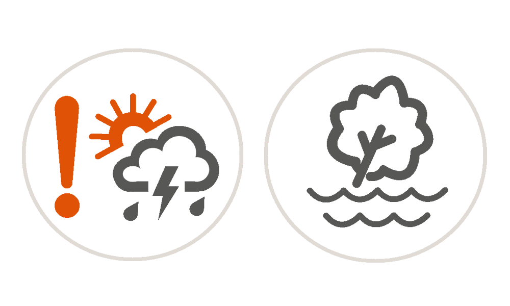 Trackplot Personal Severe Weather Notifications icon and Flooding (England) Warnings and Alerts icon.